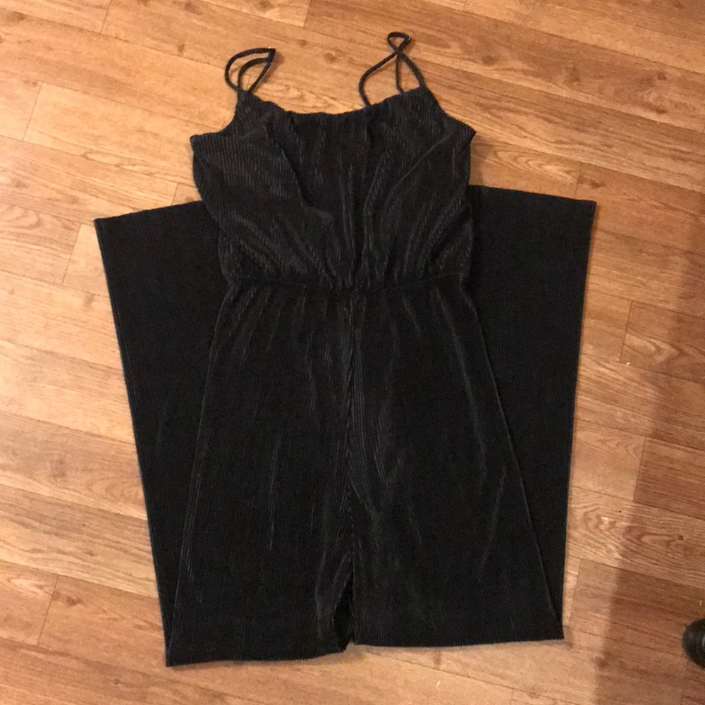 Full-length pleated Jumpsuit